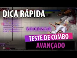 Aprenda a fazer o Combo Avançado 1 de Elena - Street Fighter 6