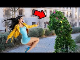 BUSHMAN PRANK SCARING PEOPLE 2025 !!