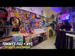 Vintage Toy Hunting UNDERGROUND in NYC at Tommy’s Figz! Full Store Tour!