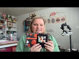 Checkerboard Needle Book cover sewing tutorial