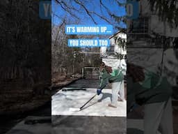 Are you ready to train outside??? #hockey #training