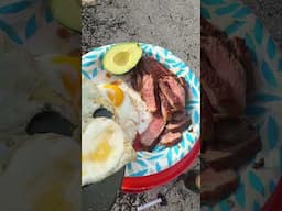 Gourmet Remote Island Breakfast