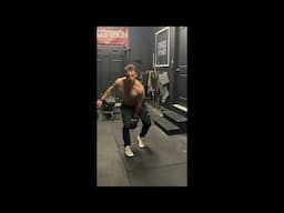 Split Stance Single Arm KB Russian Swing