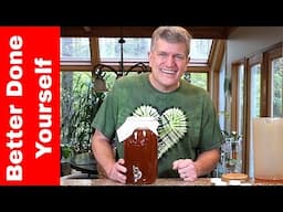 Brewing Kombucha in the Kilner Kombucha Kit