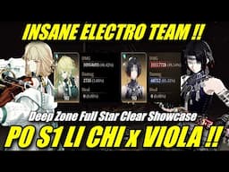 LI CHI x VIOLA INSANE ELECTRO TEAM !! P0 S1 Deep Zone Full Star Clears Showcase | Black Beacon