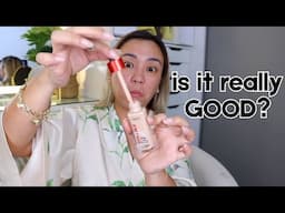 BAGONG L'OREAL TINTED SERUM FOUNDATION!! WEAR TEST ON OILY/TEXTURED SKIN!