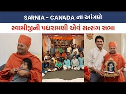 Sarnia Padhramni & Satsang Sabha | Canada | Visit | Hariprakash Swami