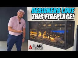 Is This the Sleekest Fireplace Ever Made? Flare Fireplace Review