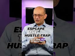 Stuck in the Hustle Trap? Work smarter not harder💡 #PeterBoolkah #HustleCulture #Shorts