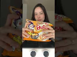 Buldak Quattro Cheese Spicy Noodles Mukbang #noodles #samyang #food
