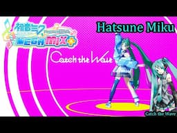 Project Diva Mega Mix+- Hatsune Miku- Catch the Wave (HD)