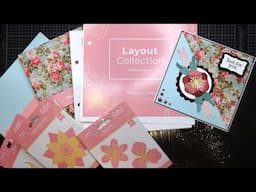 Crafter's Companion Layout Collection AS #4: "Flowers & Swirls" Layout 14 Review Tutorial!