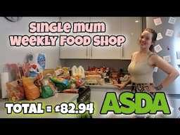 WEEKLY FOOD SHOP HAUL AS A SINGLE MUM #31