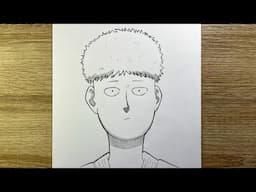 How to Draw Saitama from One Punch Man | Easy anime drawing tutorial for beginners