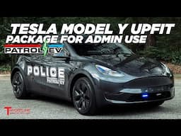 Tesla Model Y Upfit Package for Police & Municipality Admin Use by T Sportline's Patrol EV Division