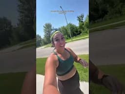 Let’s run 3.5 miles as a midsize, slow runner. #midsize #running #fitnessjourney