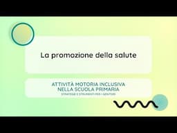 La promozione della salute (L. Frattallone)