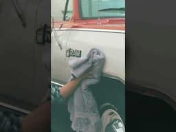Old Truck Cleans Up Better Than New! 🥰 #classictrucks
