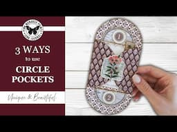 1 Pocket, 3 Ways!! Easy Junk Journal Inspiration