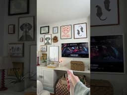 Samsung Art Frame TV Gallery Wall #artframetv #livingroom #gallerywall #diy #livingroomdecor