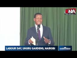 LISTEN TO CS ALFRED MUTUA'S FULL LABOUR DAY SPEECH AT UHURU GARDENS