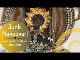 Thrift Flips ✨ Turning Junk Into Beautiful Treasures