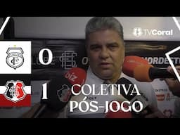 TV Coral - Coletiva pós-jogo com Marcelo Cabo - Treze 0x1 Santa Cruz - Série D 2025