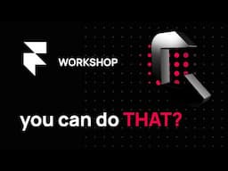 Framer Workshop is AMAZING - Tutorial