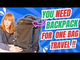This is the Best Travel Backpack Under $90 (tomtoc 40L review)