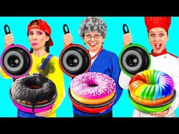 Me vs Grandma Cooking Challenge | Crazy Challenge by PaRaRa