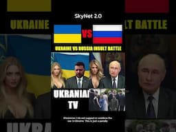 Zelensky VS Putin - Ukraine VS Russia Insult Battle