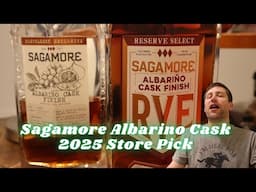 Sagamore Albarino Cask Rye 2025 Store Pick. The Best Sagamore Has Done