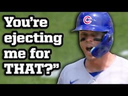 Umpire immediately ejects Cubs infielder Nico Hoerner after a calm complaint, a breakdown