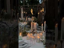 EARTHY, ELEGANT & UNFORGETTABLE  NATURE DRESSED FOR LOVE AT DINNER RECEPTION DAY 2 #MOONtotheMAX