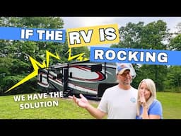 Calm the Shakes in Your RV With This Simple 5 Minute Install! (MORryde I-Beam Stabilizer)