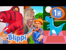 Blippi’s Ultimate Mashup: Dinos, Diggers & Wild Fun! | Blippi - Educational Videos For Kids