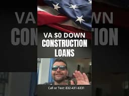 VA Loan: Build Your Dream Home with ZERO Down!