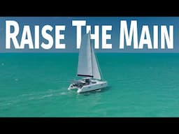 Our FAVORITE TRICK to Make Raising the Mainsail EASIER!