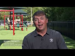 Primrose School at Brookstone Reinvestment Program with SYNLawn Playground Turf
