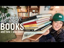 10 Vintage Interior Design Books I LOVE & How I Use Them!