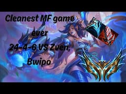 Challenger MF DESTROYS zven and bwipo with perfect game