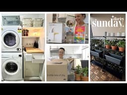 Cosy days at home, organizing the tiny house, Kmart haul and a new tiny garden || THE SUNDAY DIARIES