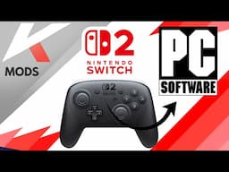 How to use the switch 2 pro controller on PC!