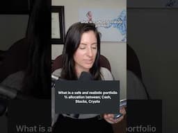 What Percentage of Cash Vs. Stocks. Vs. Crypto?