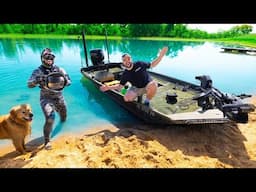 Diving FLAIR'S POND To Fix  A MAJOR PROBLEM.. (Sunken AIRPLANE)