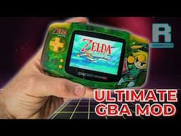 Game Boy Advance IPS LCD Installation With UV Printed Shell and Matching Box!