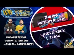 The Nintendo Switch 2 Reveal | Asus Xbox Handheld | Mario Kart World | Doom The Dark Ages & More