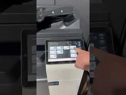 Konica Minolta - How to turn off sound