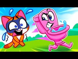 Potty Training Song 🚽🩷 Taking Care of Baby 🎶Kids Songs by Muffin Socks