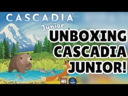 Unboxing Cascadia Junior: A Cute, Nature-Themed Game for Kids! 🐻